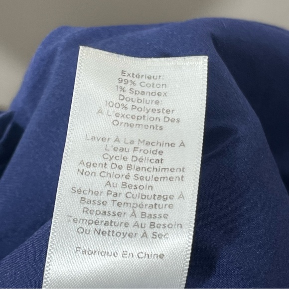 Talbots Multicolor Navy/Green/Pink Printed Sheath Dress – Women’s Size 6 - Picture 8 of 8